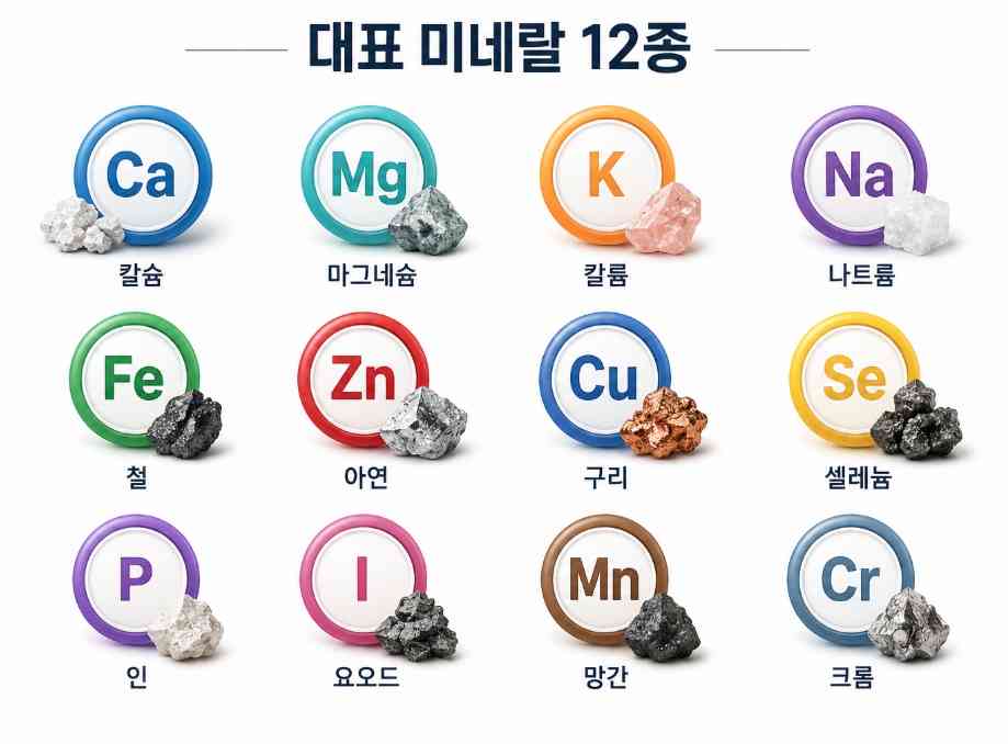 필수미네랄 12가지