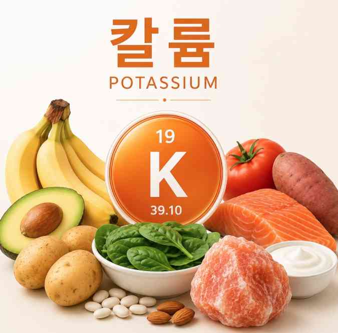 칼륨 부족 증상 및 효능 6가지 총정리, 하루 권장량과 많은 음식 1 칼륨 부족 증상