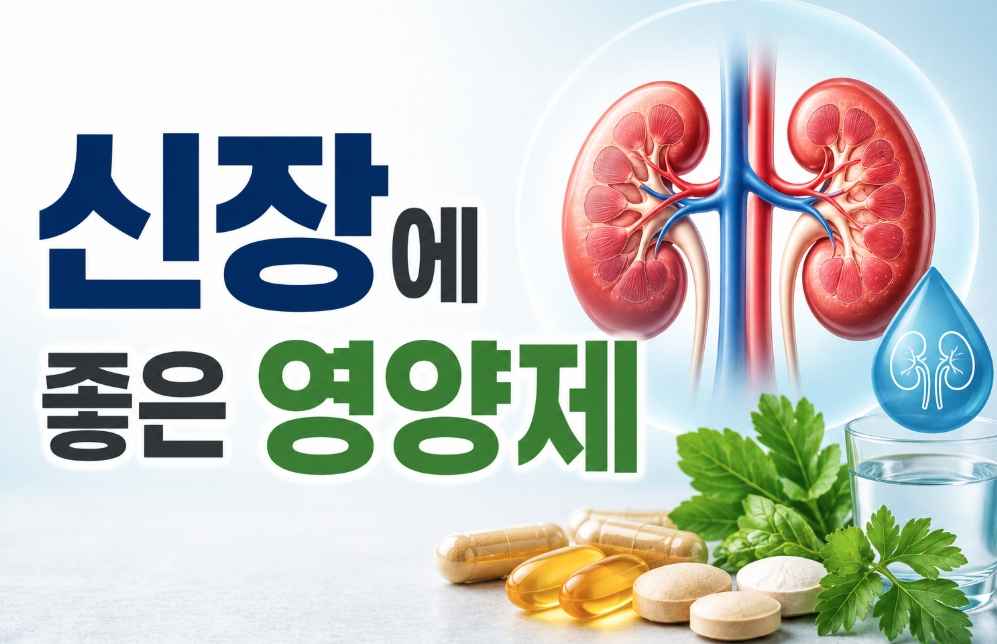 신장에 좋은 영양제 3가지, 건강한 신장을 위해 알아둘 것 1 신장에 좋은 영양제
