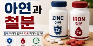 아연과 철분