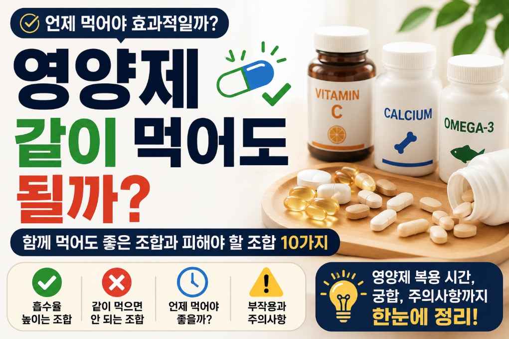 영양제 궁합