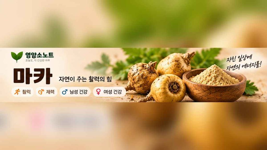 마카 효능 대표적 2가지 1 마카 효능