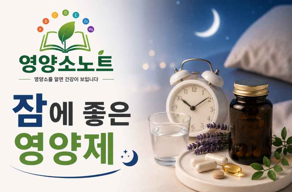 수면에 좋은 영양제 6가지, 숙면과 양질의 수면 1 수면에 좋은 영양제