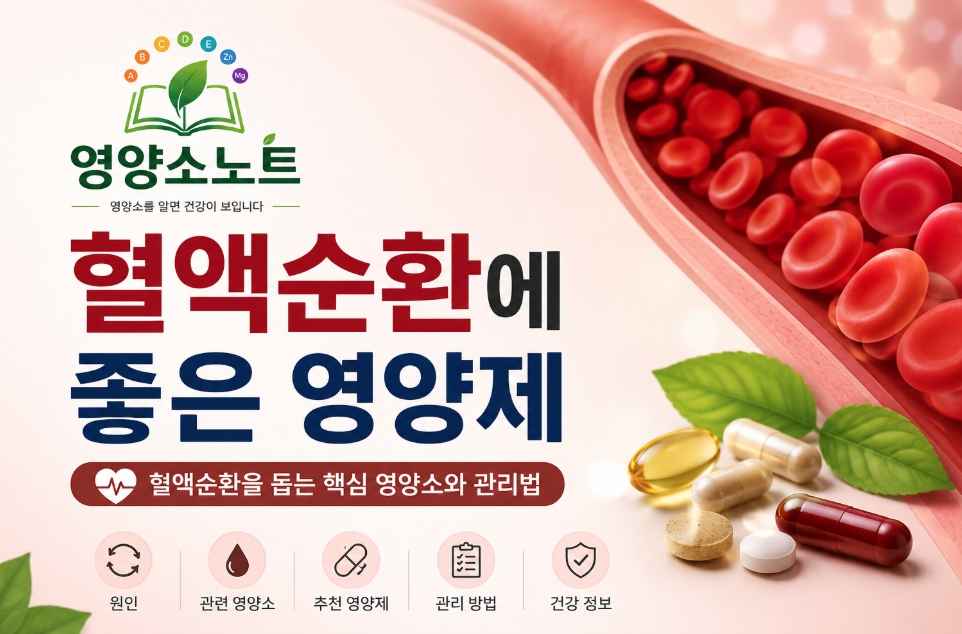 혈액순환에 좋은 영양제