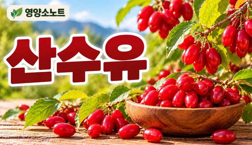 산수유 효능 8가지 및 부작용과 활용법 1 산수유 효능